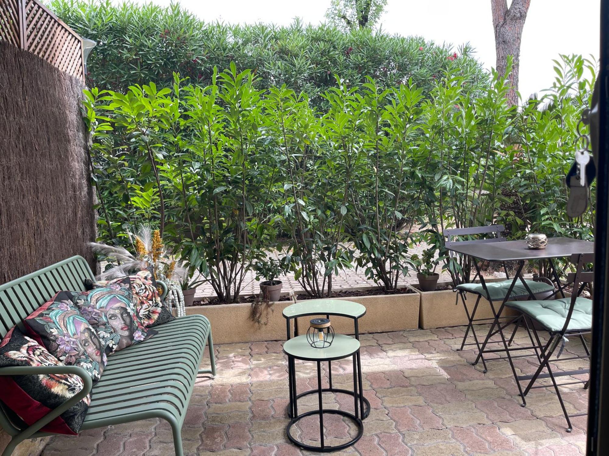 Studio Tout Confort Au Calme Avec Jardin Proche Cannes Le Cannet Eksteriør bilde